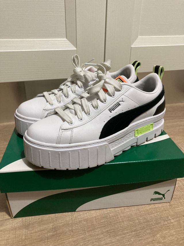 Sneakers Puma Mayze Lht wn’s 40 bianco/nero