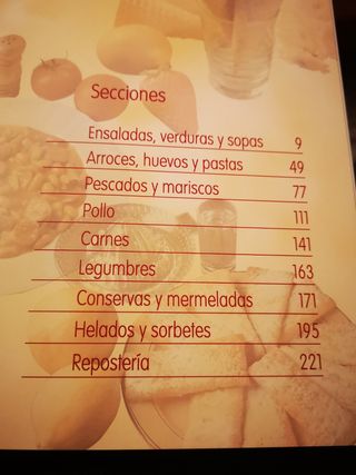 Cocina española, libro del gourmet