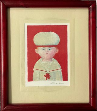 Antonio Bueno - Litografia con certificato