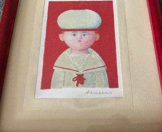 Antonio Bueno - Litografia con certificato