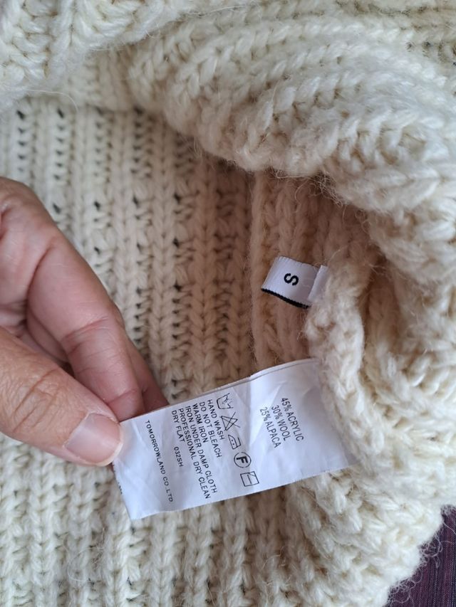 Jersey de lana vintage