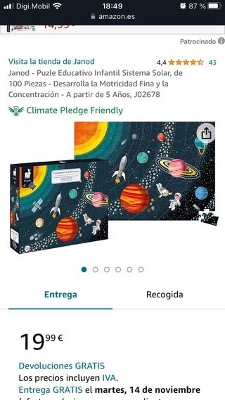 puzzle del sistema solar 