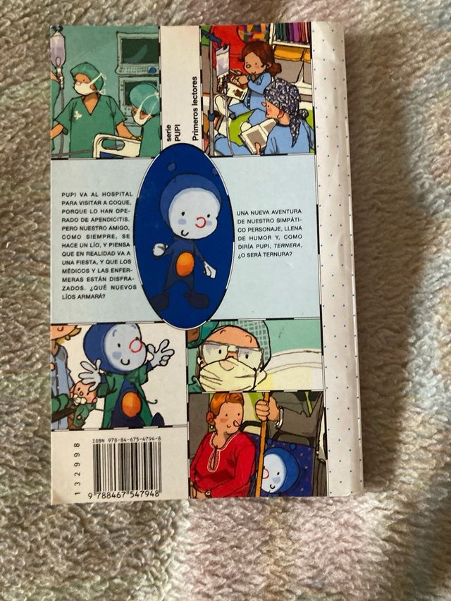 Libro Pupi va al hospital