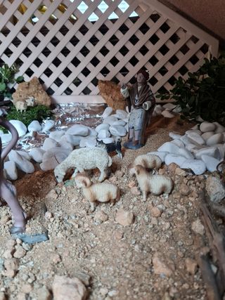 Culle complete in argilla e stoffa