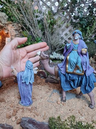 Culle complete in argilla e stoffa