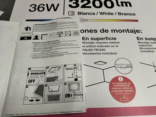 Panel LED extraplano