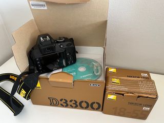 Cámara Réflex Nikon D3300+18-55 mm Kit