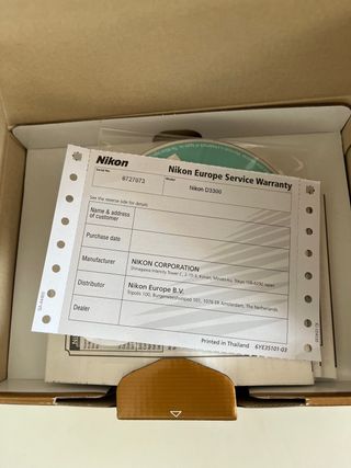 Cámara Réflex Nikon D3300+18-55 mm Kit