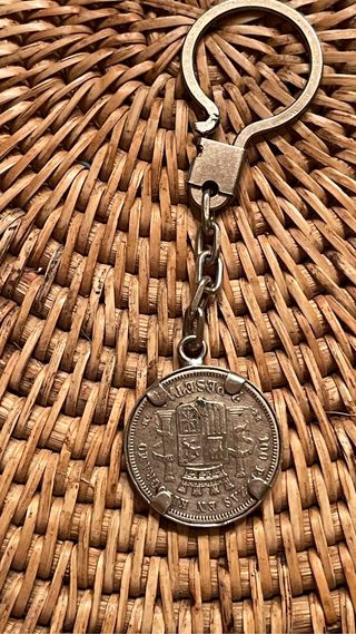 Llavero moneda
