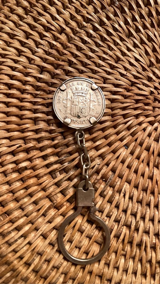 Llavero moneda
