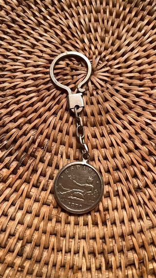 Llavero moneda