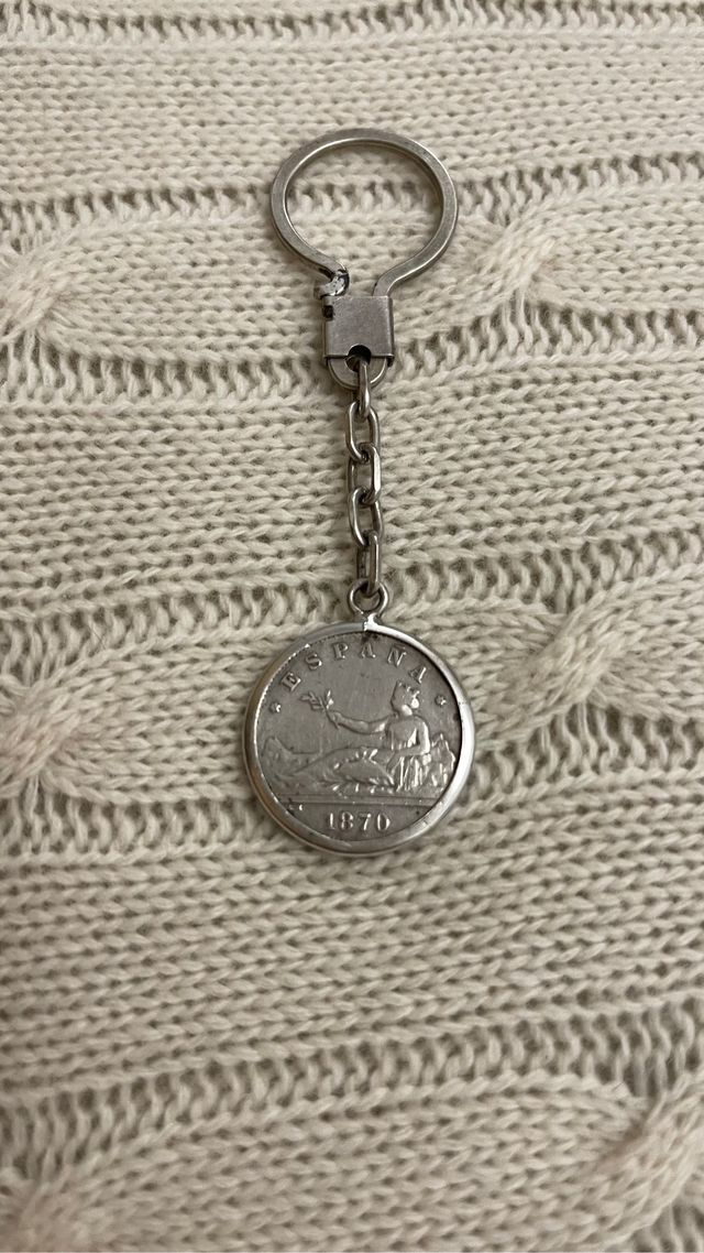 Llavero moneda