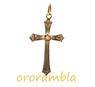 Cruz oro 18k 