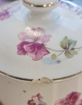 Caja, Jabonera y algodonero Pickman