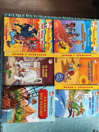 Libros Gerónimo Stilton 
