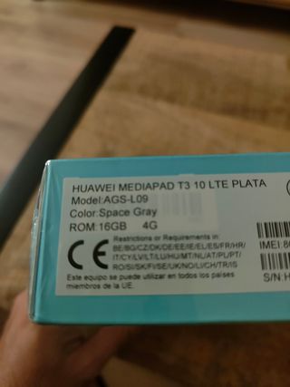 Tablet HUAWEI T3 10 PULGADAS NUEVA precintada