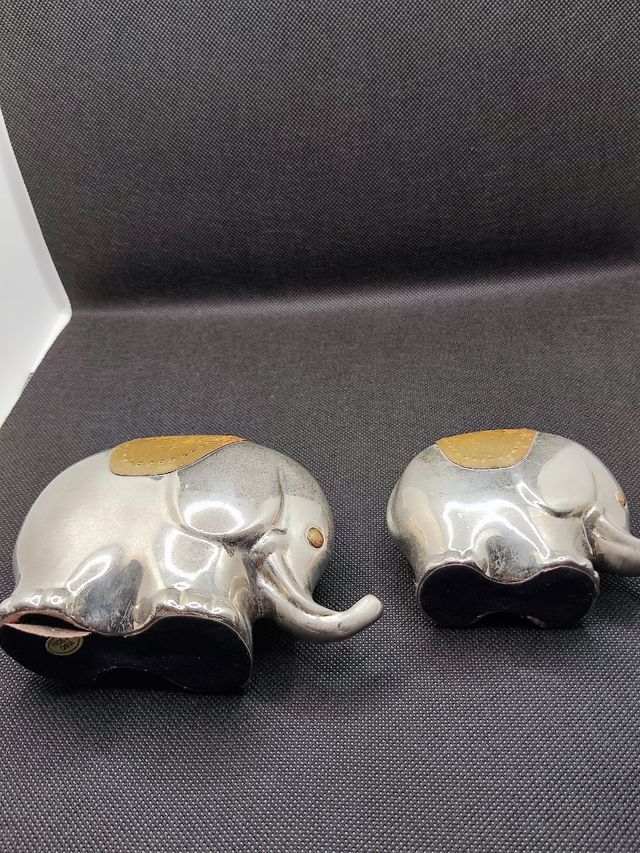 Elefanti Vintage in Metallo