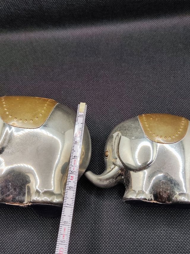 Elefanti Vintage in Metallo