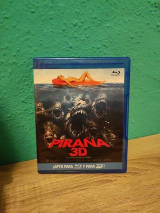 Blu ray piraña 3d