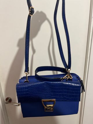 bolso azul