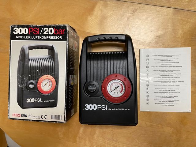 Compresor de aire portatil 12v