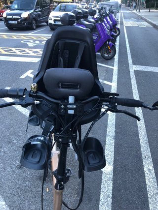 silla delantera para manillar bobike *impecable*