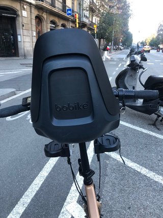 silla delantera para manillar bobike *impecable*