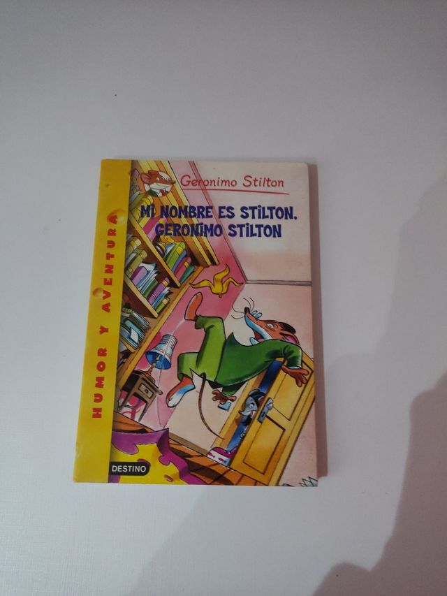 Tres libros de Gerónimo Stilton