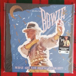 VINILO DAVID BOWIE WHAT ARE YOU DOING TONIGHT?