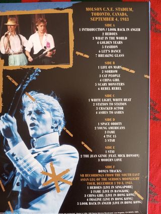 VINILO DAVID BOWIE WHAT ARE YOU DOING TONIGHT?