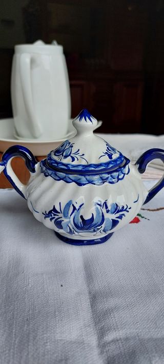 2 piezas vintage de cerámica