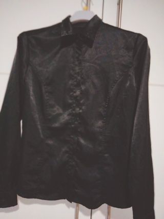 Camisa  negra mujer
