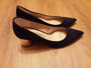 Zapatos Azul Marino Zara