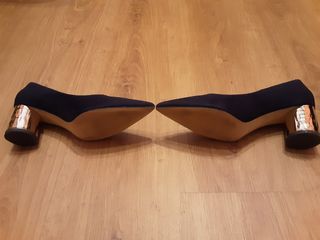 Zapatos Azul Marino Zara