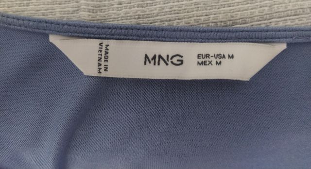 Blusa manga corta Mango