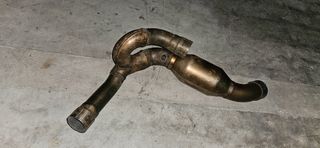 Escape original Aprilia Shiver 750 con catalizador