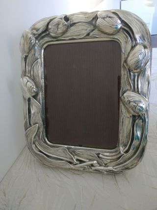 PORTAFOTO LACADO EN PLATA