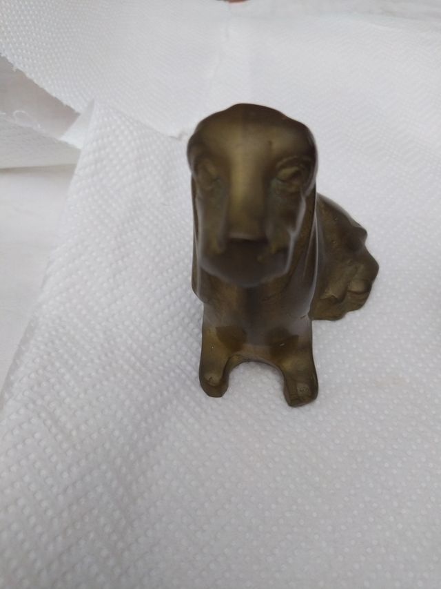 Perros bronce vintage