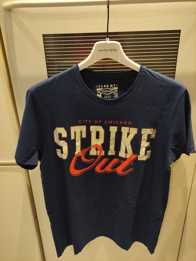 Camiseta de Sfera azul marino