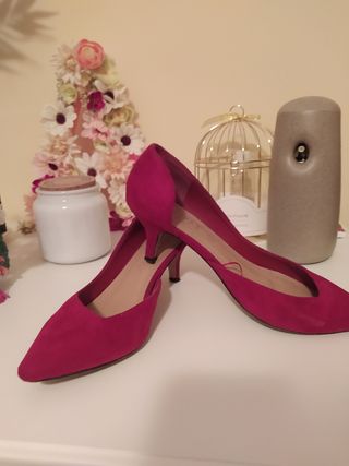 Zapatos grosella