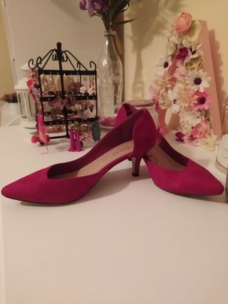 Zapatos grosella