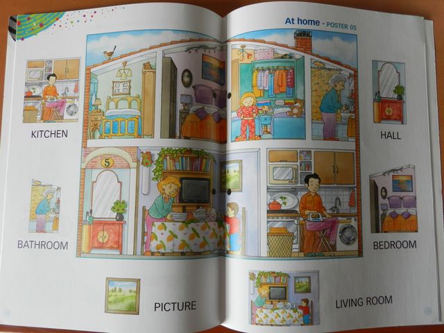 Vocabulario de imágenes en inglés para niños