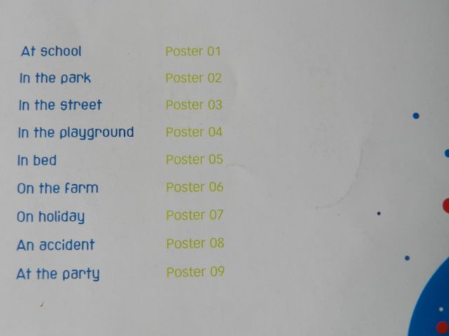 Vocabulario de imágenes en inglés para niños