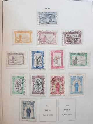 colección de sellos de Portugal 1853/1985