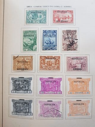 colección de sellos de Portugal 1853/1985