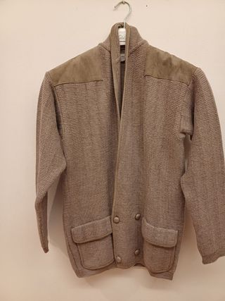 Cardigan lana e alpaca - uomo - tg48