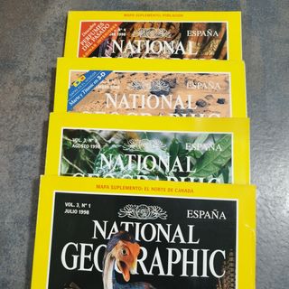 Revistas National Geographic. Año 1998