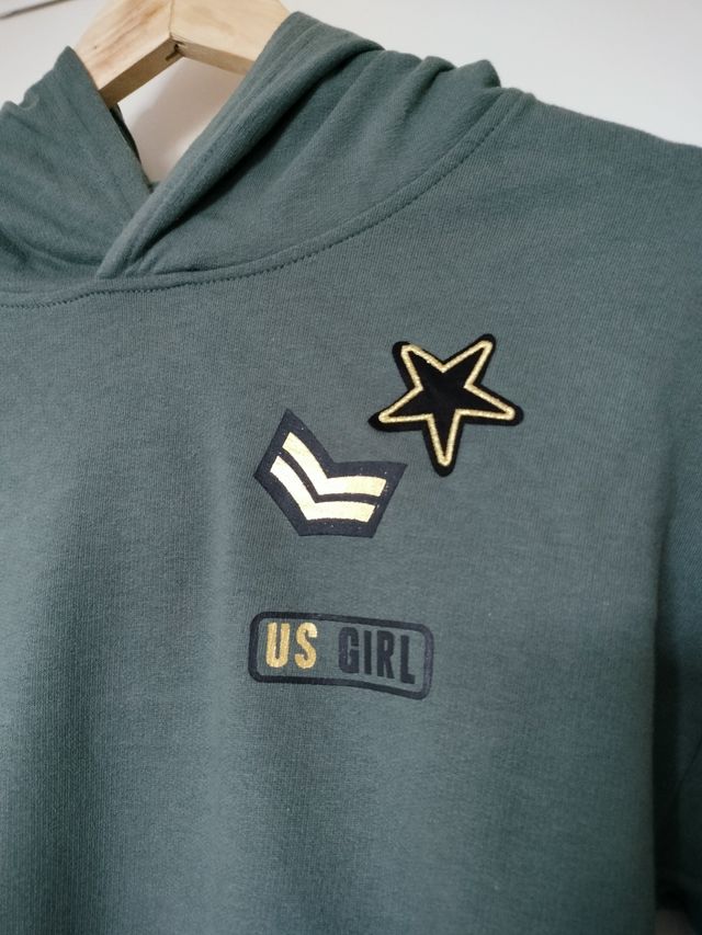 Sudadera Kiabi larga capucha