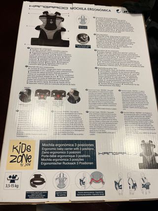 Mochila porteo Jané ergonómica