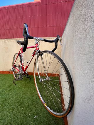 Bicicleta de carretera clásica